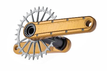 Garbaruk Enduro Crankset / アーム：ゴールド　/　ガルバルク クランク　MTBの画像