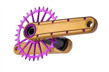 Garbaruk Enduro Crankset / アーム：ゴールド　/　ガルバルク クランク　MTBの画像