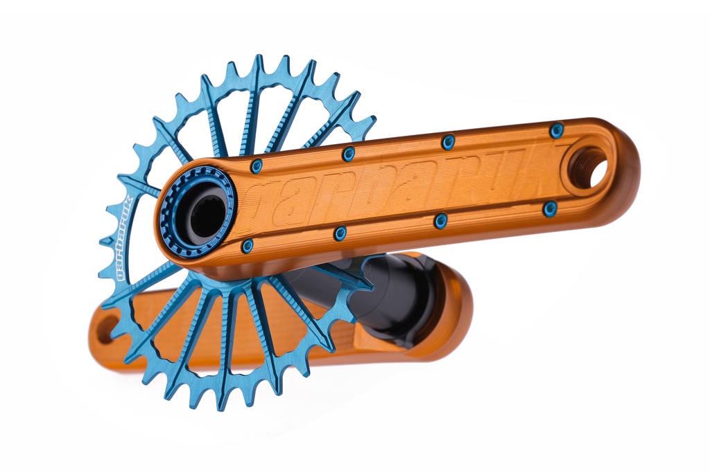 Garbaruk Enduro Crankset / アーム：オレンジ　/　ガルバルク クランク　MTBの画像