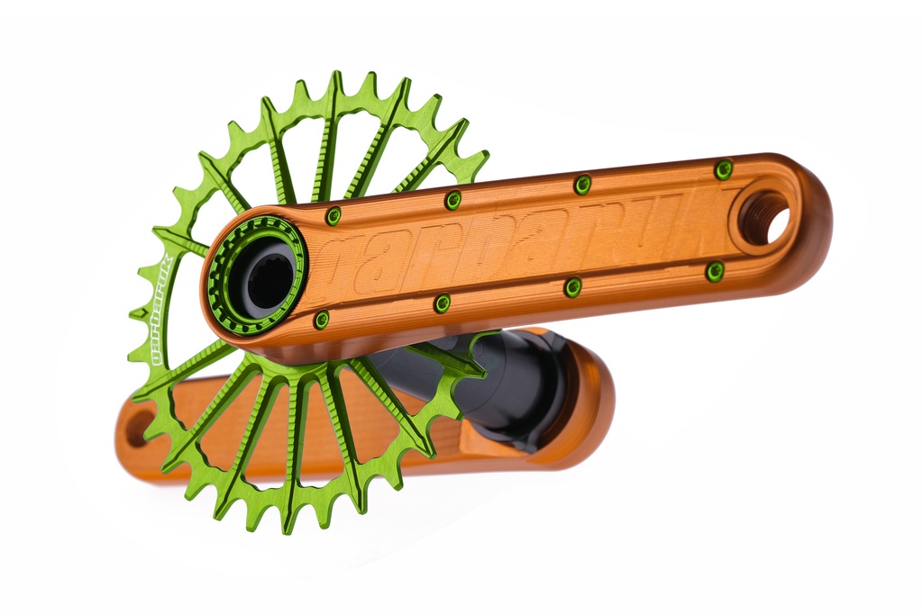 Garbaruk Enduro Crankset / ガルバルク クランク アーム：オレンジ