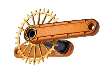 Garbaruk Enduro Crankset / アーム：オレンジ　/　ガルバルク クランク　MTBの画像