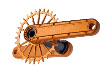 Garbaruk Enduro Crankset / アーム：オレンジ　/　ガルバルク クランク　MTBの画像