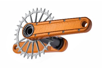 Garbaruk Enduro Crankset / アーム：オレンジ　/　ガルバルク クランク　MTBの画像
