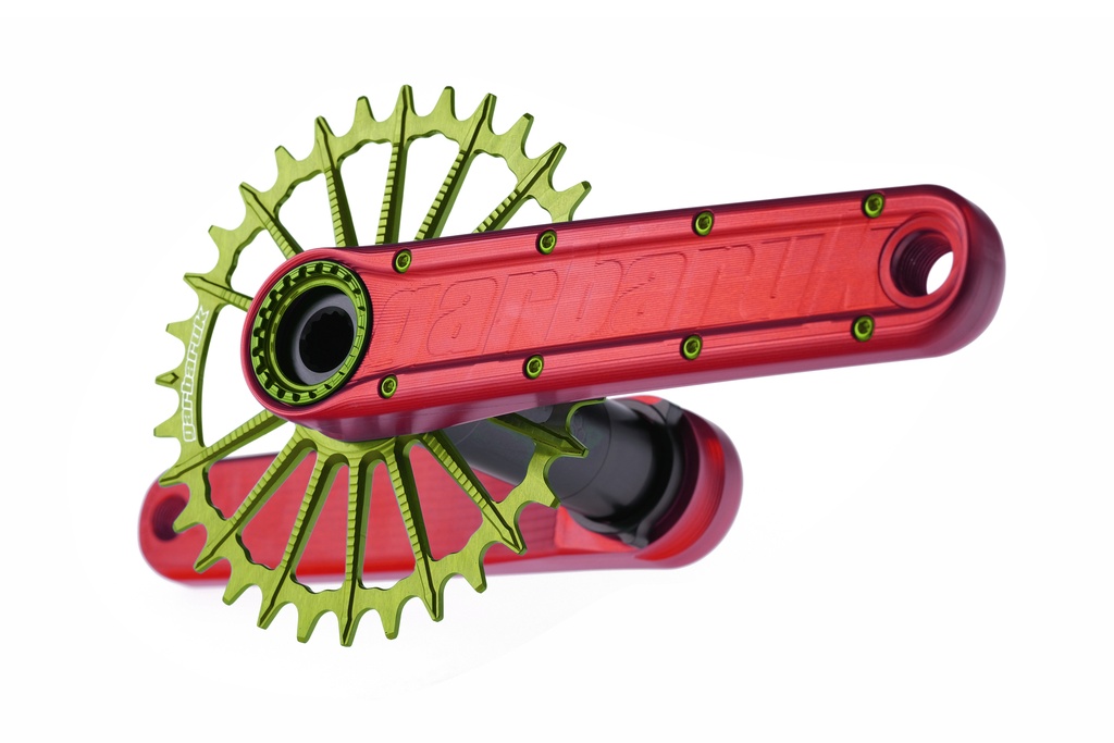 Garbaruk Enduro Crankset / アーム：レッド　/　ガルバルク クランク　MTBの画像