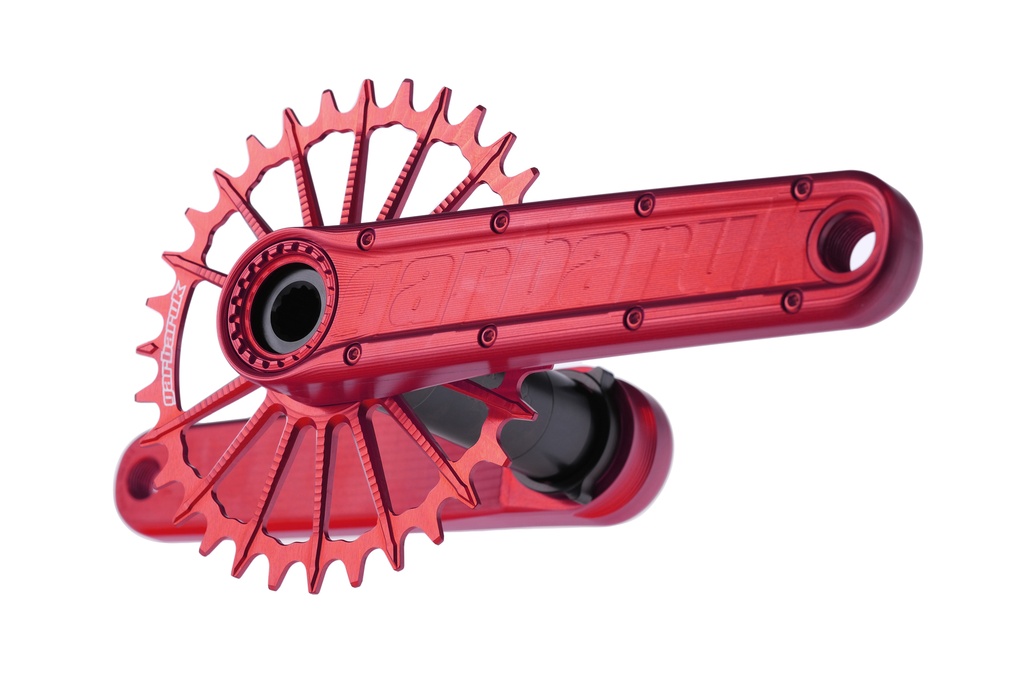 Garbaruk Enduro Crankset / アーム：レッド　/　ガルバルク クランク　MTBの画像