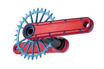 Garbaruk Enduro Crankset / アーム：レッド　/　ガルバルク クランク　MTBの画像