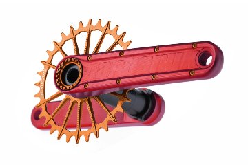 Garbaruk Enduro Crankset / アーム：レッド　/　ガルバルク クランク　MTBの画像