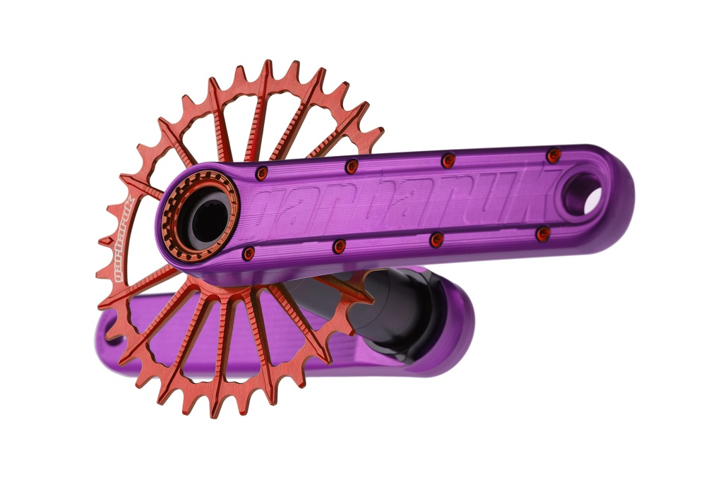 Garbaruk Enduro Crankset / アーム：パープル　/　ガルバルク クランク　MTBの画像