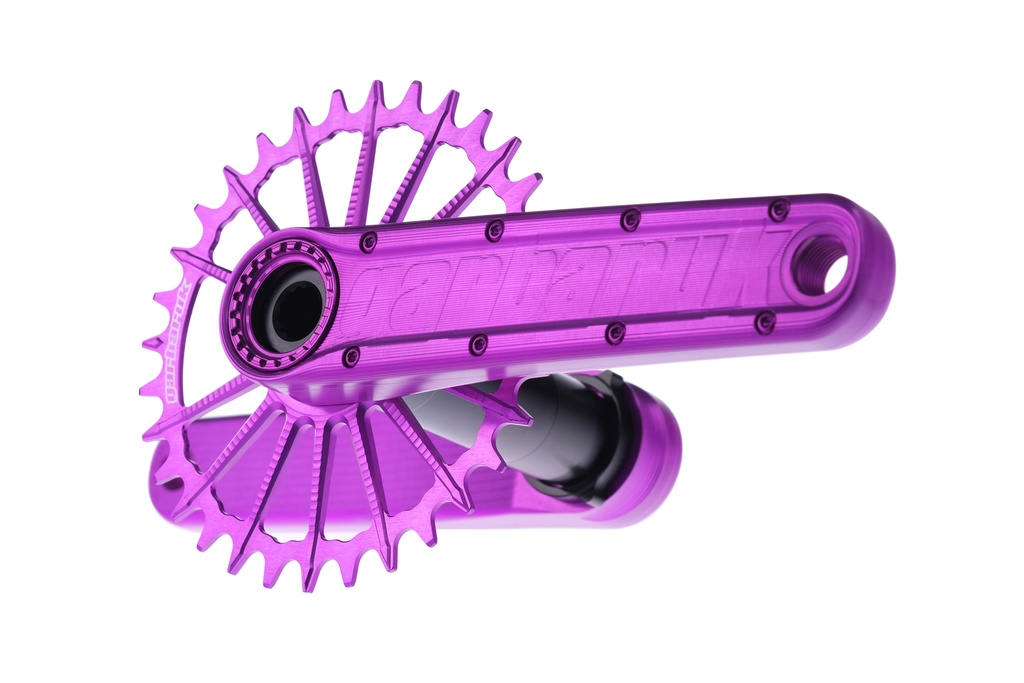 Garbaruk Enduro Crankset / アーム：パープル　/　ガルバルク クランク　MTBの画像