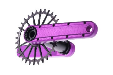 Garbaruk Enduro Crankset / アーム：パープル　/　ガルバルク クランク　MTBの画像