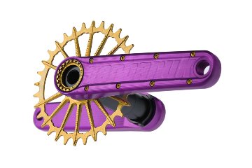 Garbaruk Enduro Crankset / アーム：パープル　/　ガルバルク クランク　MTBの画像