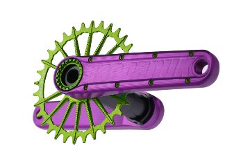 Garbaruk Enduro Crankset / アーム：パープル　/　ガルバルク クランク　MTBの画像