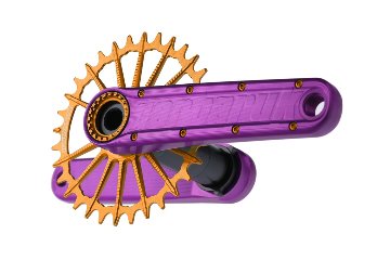 Garbaruk Enduro Crankset / アーム：パープル　/　ガルバルク クランク　MTBの画像