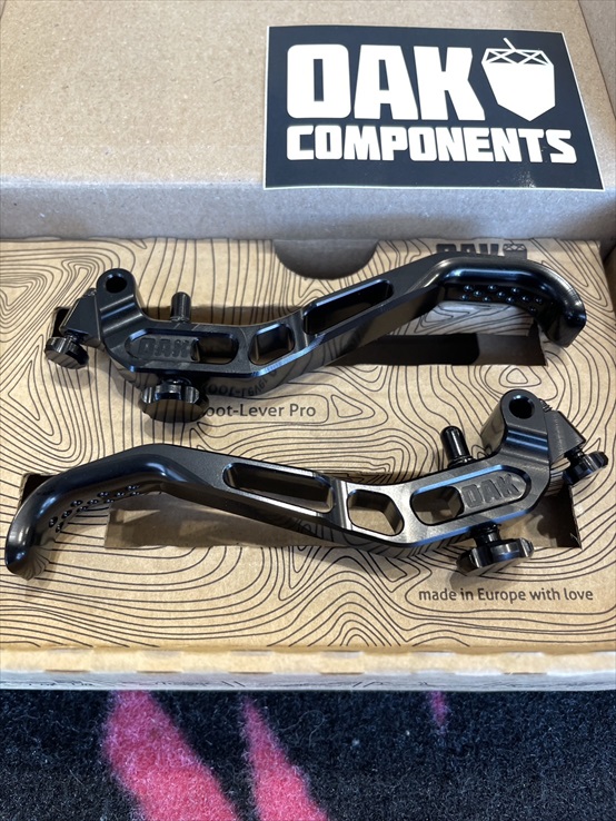 OAK COMPONENTS / OAK RLP Brake Lever Blade Set - fits Magura / ブラック / ブレーキレバー / マグラ用 /の画像