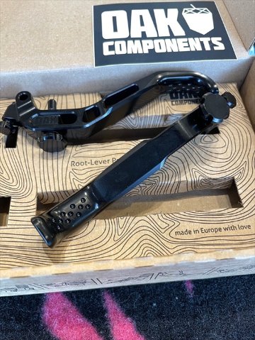 OAK COMPONENTS / OAK RLP Brake Lever Blade Set - fits Magura / ブラック / ブレーキレバー / マグラ用 /の画像