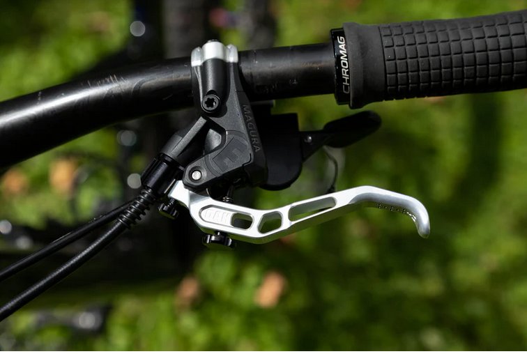 OAK COMPONENTS / OAK RLP Brake Lever Blade Set - fits Magura / Law Silver / ブレーキレバー / マグラ用の画像