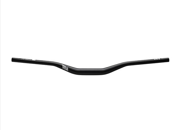 TITEL MTB / AH1 / Black/ 31.8mm / ライズ38mm / アルミ ハンドルバー / タイトルの画像