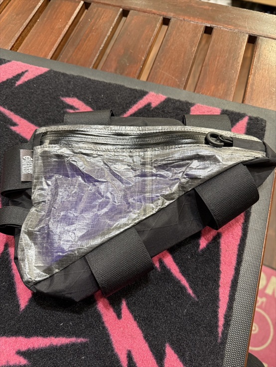 visionary　/　translucent bag special Edition dcf 【ダイニーマ / ブラック】/ Sサイズ　/ ヴィジョナリー　バッグの画像