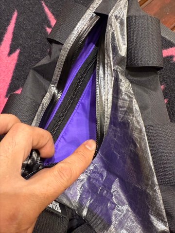 visionary　/　translucent bag special Edition dcf 【ダイニーマ / ブラック】/ Sサイズ　/ ヴィジョナリー　バッグの画像