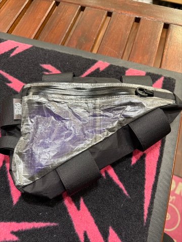 visionary　/　translucent bag special Edition dcf 【ダイニーマ / ブラック】/ Sサイズ　/ ヴィジョナリー　バッグの画像