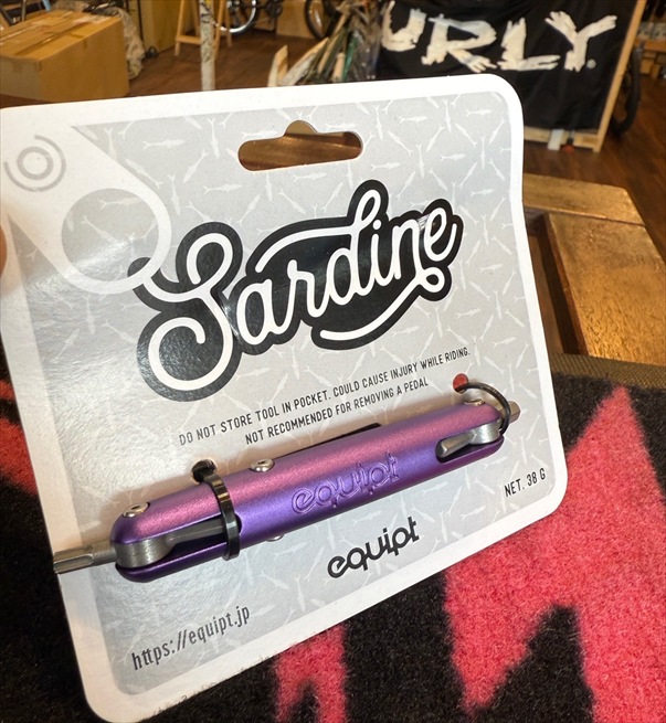 equipt「サーディン」 パープル / 携帯工具