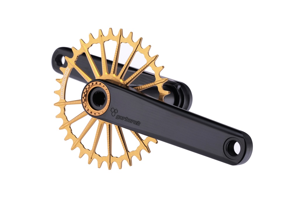 Garbaruk XC Crankset / アーム：ブラック　/　ガルバルク クランク　XC MTBの画像