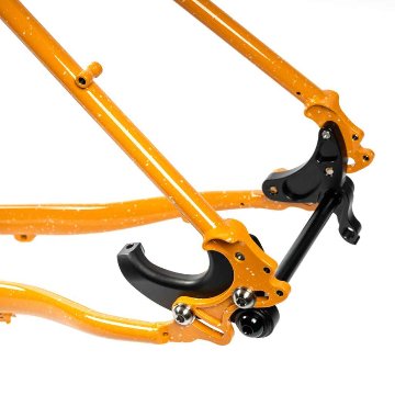CRUST BIKES / evasion / フレームセット (orange & gray speckle'd) / クラストの画像