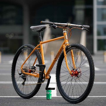 CRUST BIKES / evasion / フレームセット (orange & gray speckle'd) / クラストの画像