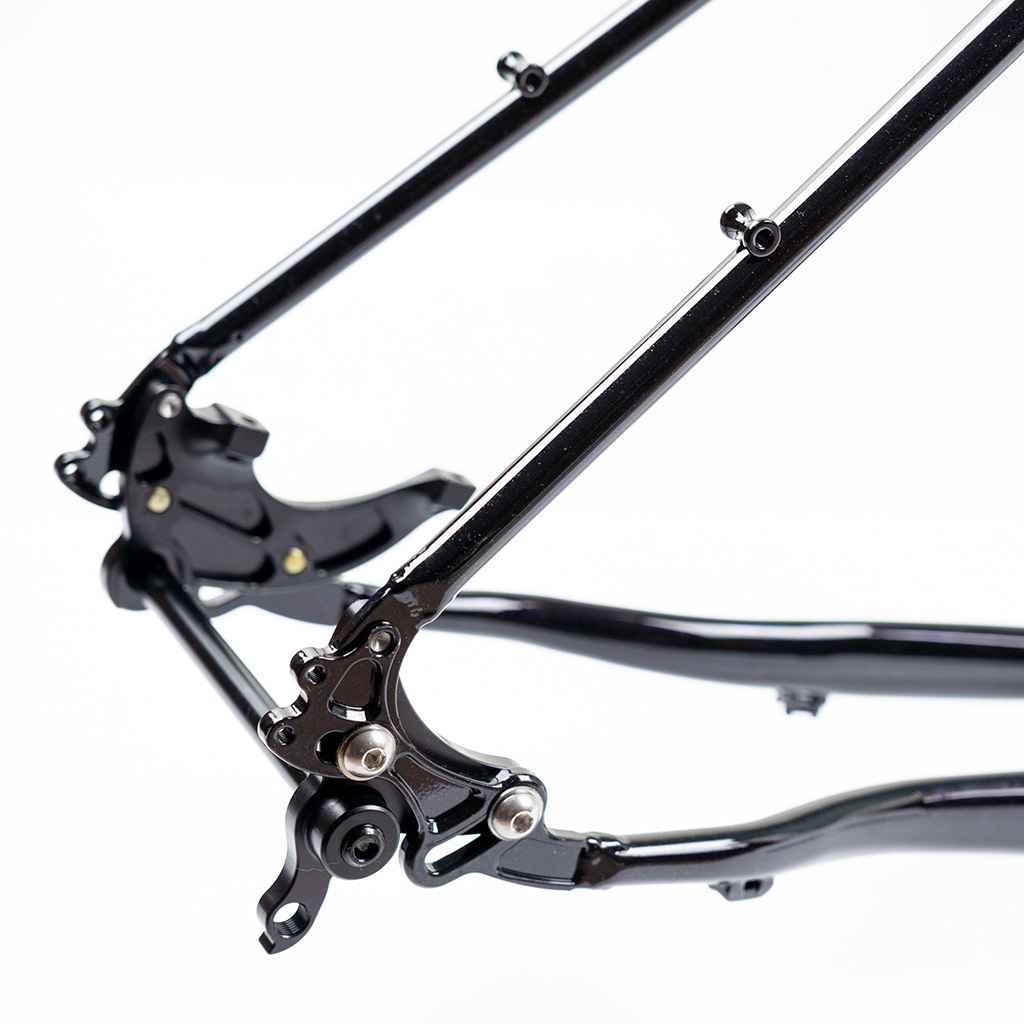 CRUST BIKES evasion XM フレームセット全て新品 CRUST BIKES* evasion frame (orange speckle) - BLUE LUG