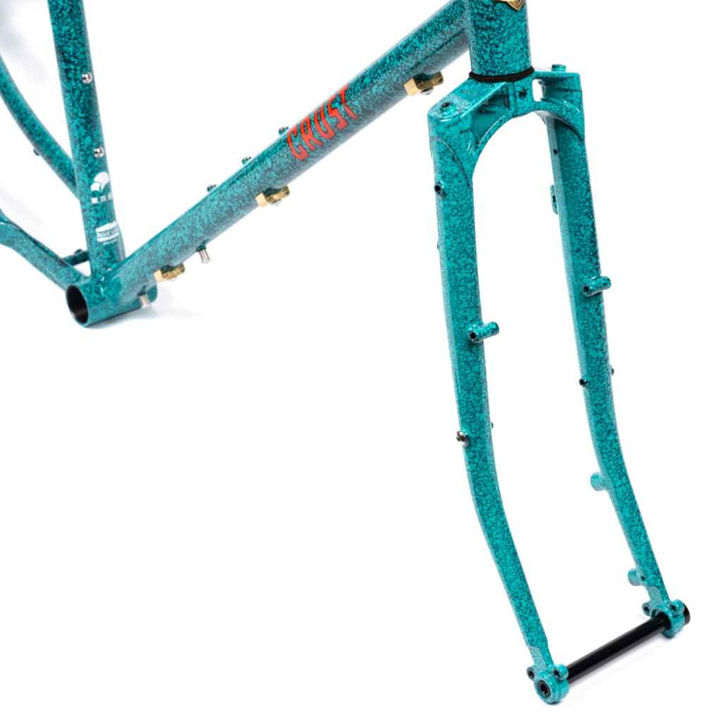 CRUST BIKES / bombora / フレームセット (turquoise crackle) / クラストの画像