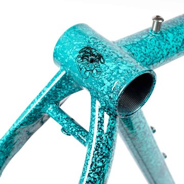 CRUST BIKES / bombora / フレームセット (turquoise crackle) / クラストの画像