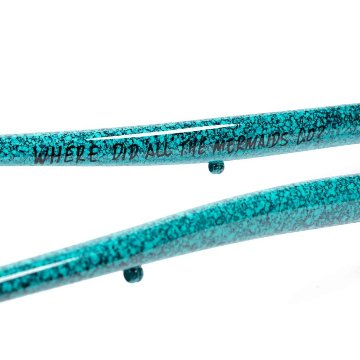 CRUST BIKES / bombora / フレームセット (turquoise crackle) / クラストの画像