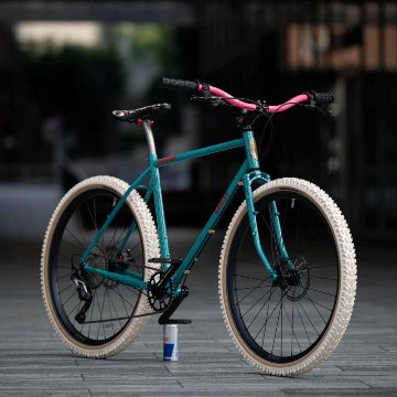 CRUST BIKES / bombora / フレームセット (turquoise crackle) / クラストの画像