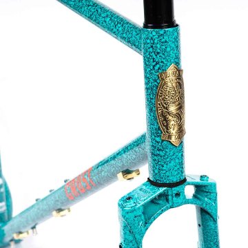 CRUST BIKES / bombora / フレームセット (turquoise crackle) / クラストの画像