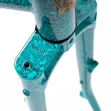 CRUST BIKES / bombora / フレームセット (turquoise crackle) / クラストの画像