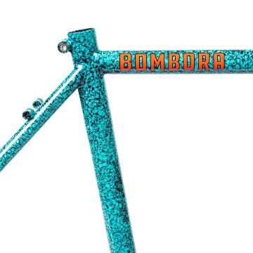 CRUST BIKES / bombora / フレームセット (turquoise crackle) / クラストの画像