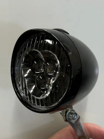 Rainbow  /　LED　砲弾型ライト　(BK)の画像