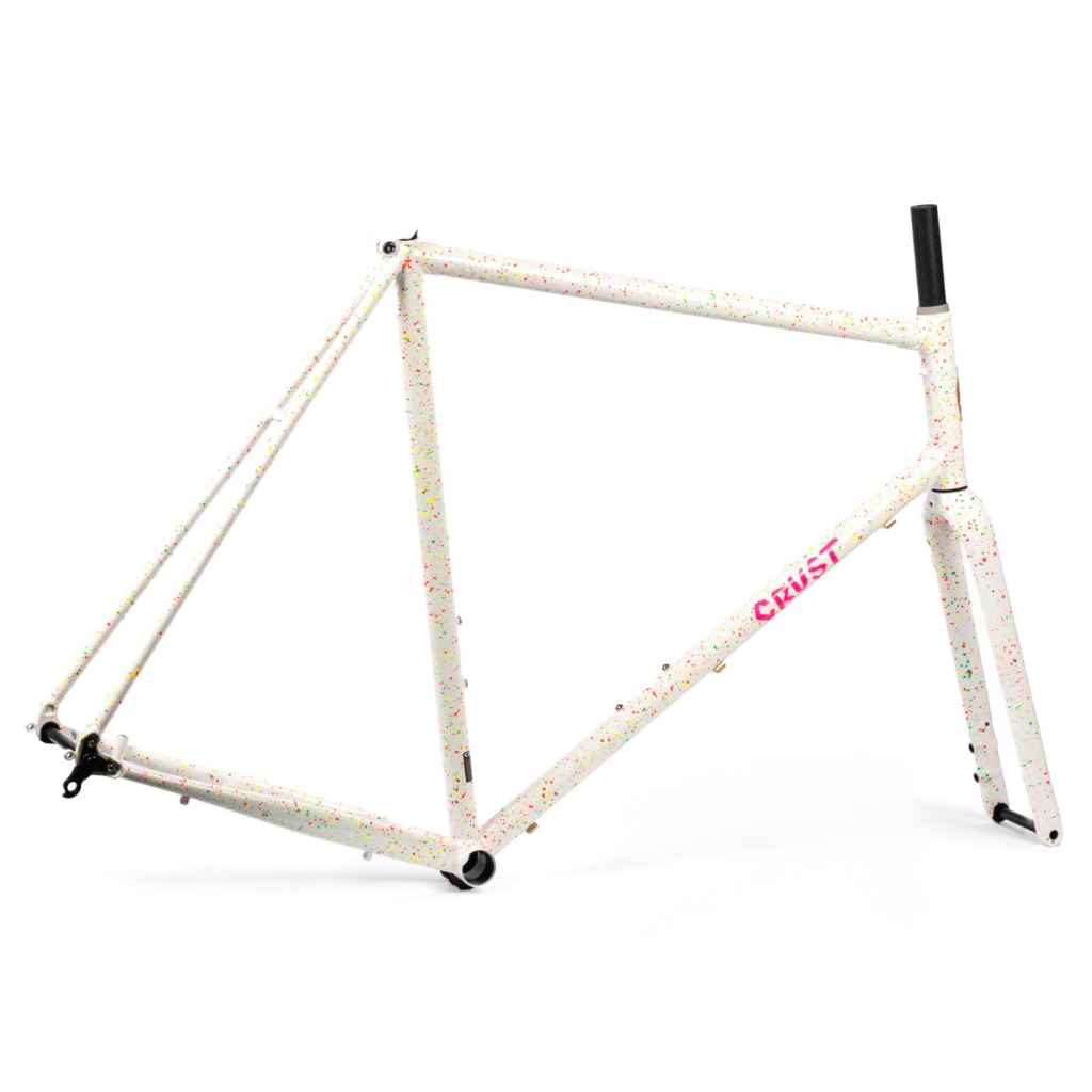 CRUST BIKES / malocchio disc / フレームセット (white speckle)) / クラストの画像