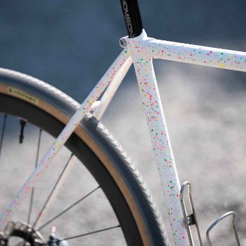 CRUST BIKES / malocchio disc / フレームセット (white speckle)) / クラストの画像