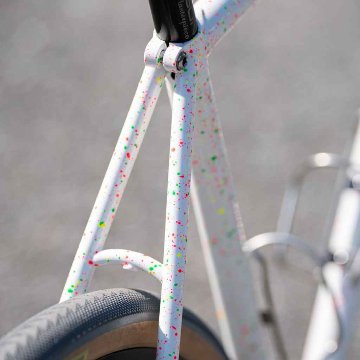CRUST BIKES / malocchio disc / フレームセット (white speckle)) / クラストの画像