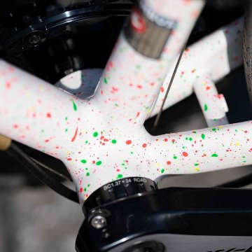 CRUST BIKES / malocchio disc / フレームセット (white speckle)) / クラストの画像