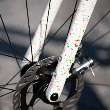 CRUST BIKES / malocchio disc / フレームセット (white speckle)) / クラストの画像