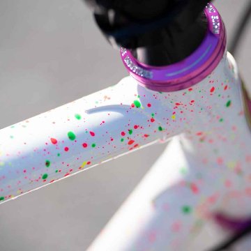 CRUST BIKES / malocchio disc / フレームセット (white speckle)) / クラストの画像