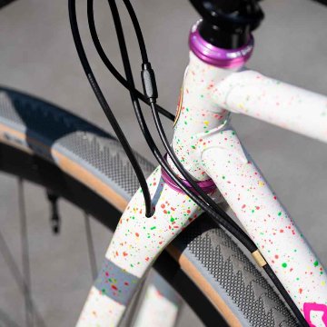 CRUST BIKES / malocchio disc / フレームセット (white speckle)) / クラストの画像