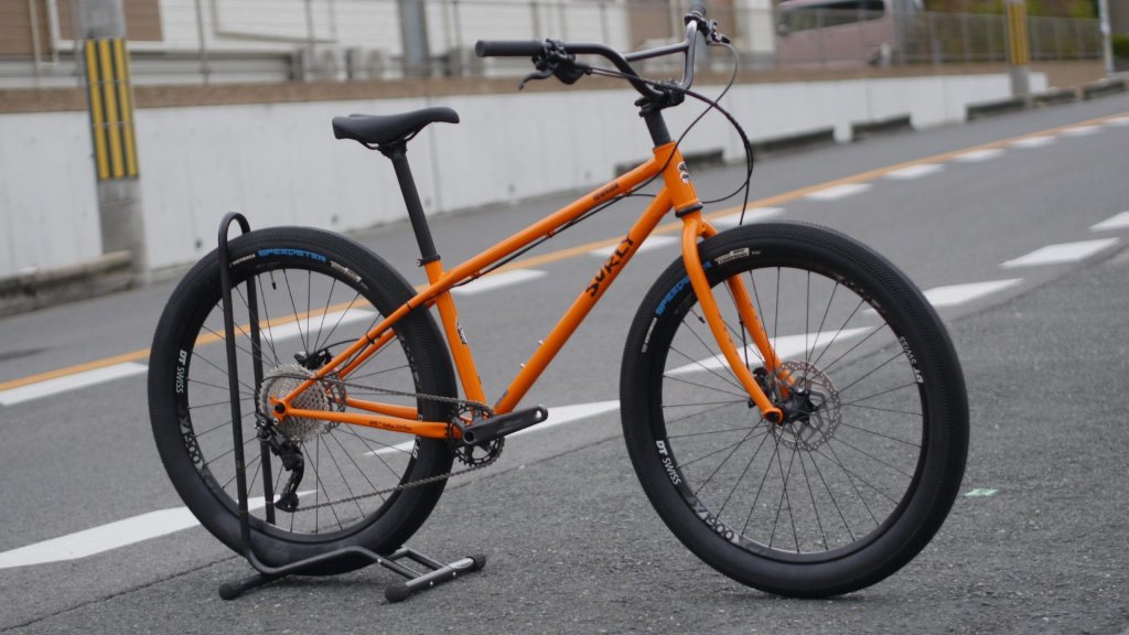  SURLY / LOWSIDE [Dream Tangerine] / Sサイズ / オリジナル完成車　「SUNSET HANDLEBAR」 装着の画像