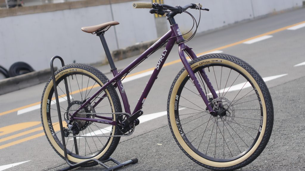 SURLY KARATE MONKEY エッグプラント（パープル） SURLY KARATE MONKEY Organic Eggplant｜クロモリ 27.5er トレイル