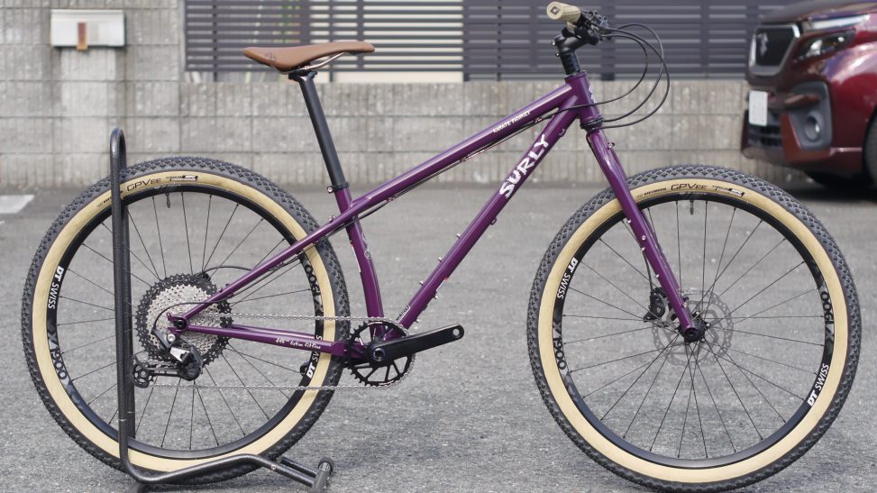 Surly Karate Monkey パープル MTBフレーム サーリー パープル色のSURLY KARATE MONKEYやってきました！ | 広島の自転車