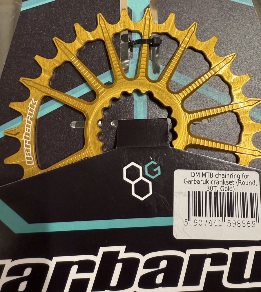 Garbaruk Enduro Crank 用 チェーンリング / ゴールド /30T の画像