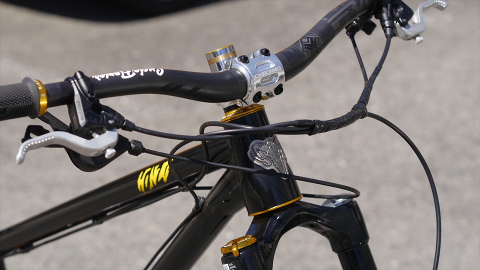 formosa f30 カーボン ライザー ハンドル フォルモサクランプ跡や傷