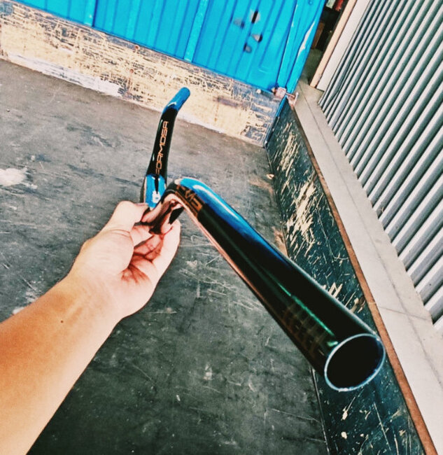 FORMOSA / SwayBar / アルミハンドル / ライズ 65mm / クランプ35mm / ブラックの画像